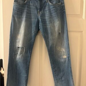 Current/Elliott Women’s Light Blue Capri Jeans